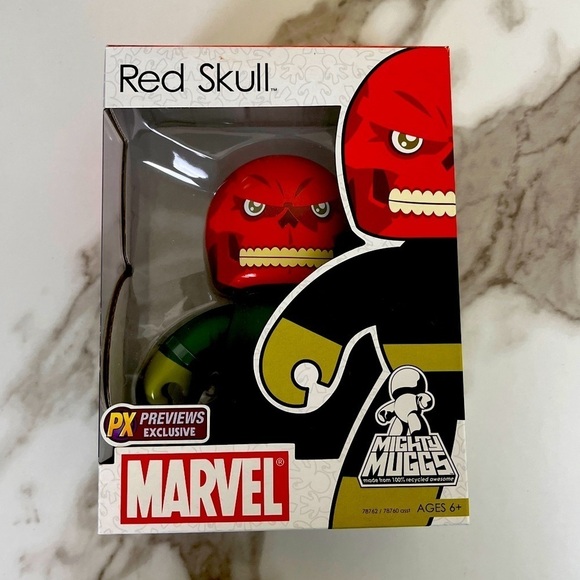 Mighty Muggs Hasbro Red Skull Marvel Universe - Picture 1 of 15